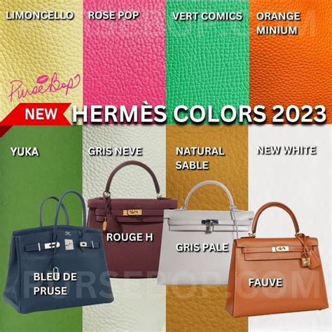 hermes birkin colors 2023